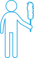 schoner pictogram schoonmaakdiensten teken symbool ontwerp png