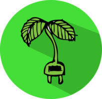 handritad träd ikon tecken symbol design png