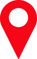 Pin location icon sign symbol design png