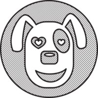 Hund-Symbol Tierzeichen Symboldesign png