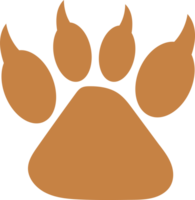 Animal footprint icon sign design png