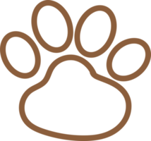 animal footprint icon sign design png