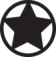 Star icon sign symbol design png