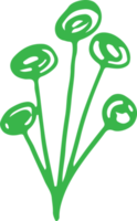 disegno di simbolo del segno dell'icona della pianta png