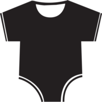 design de símbolo de sinal de ícone de roupa de bebê png