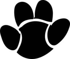 djur fotavtryck ikon tecken symbol design png