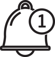 icona di notifica segno simbolo di design png