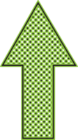 design de símbolo de sinal de ícone de seta png
