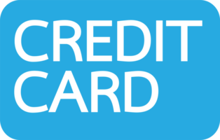 Credit card icon sign symbol design png