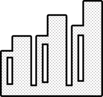 Graph-Diagramm-Symbol-Zeichen-Design png