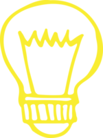 ritning glödlampa ikon tecken symbol design png