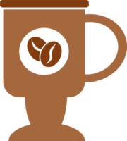 disegno di simbolo del segno dell'icona del caffè png