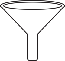 filter pictogram teken symbool ontwerp png