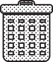 prullenbak pictogram teken symbool ontwerp png