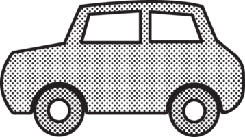 design de símbolo de sinal de ícone de carro png