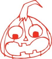 Halloween icon pumpkin sign design png