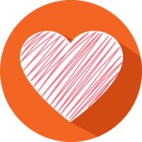 Heart icon sign symbol design png