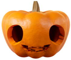 Halloween Pumpkin with eye ghost face png