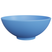 3d rendering food bowl isolated png