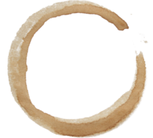 Coffee Stain Real Cup Mess Mark png