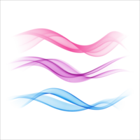 Colorful Waves Png and Transparent Background Clipart image