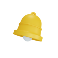 3d rendering notification isolated useful for user interface, apps and web design illustration png