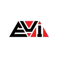 EUI triangle letter logo design with triangle shape. EUI triangle logo design monogram. EUI triangle vector logo template with red color. EUI triangular logo Simple, Elegant, and Luxurious Logo. EUI