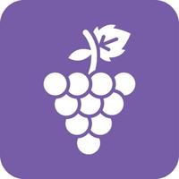 Grapes Vector Icon Design Illustration