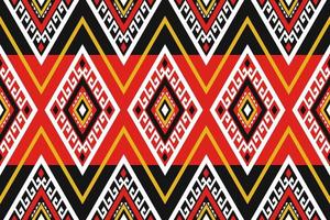 Geometric ethnic oriental seamless pattern traditional. Design for background, wallpaper, vector illustration, textile, fabric, clothing, batik, carpet, embroidery.