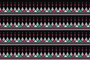 Colorful geometric ethnic seamless pattern traditional. Peruvian striped style. Design for background, wallpaper, illustration, textile, fabric, clothing, batik, carpet, embroidery.