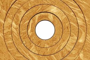 3D rendering abstract   brown   round fractal, portal. Round spiral. photo