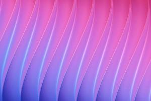 3D illustration,  gradient waves from lines and interlacing. Abstract background. photo