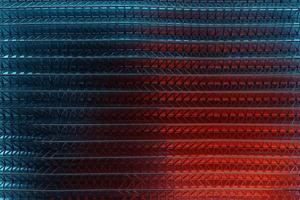 Blue and  red  horizontal stripes, patterns. Modern striped backgrounds. Lines of variable thickness. 3D illustration photo