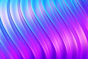 Abstract surface background with various multicolored wireframe lines. 3D rendering photo