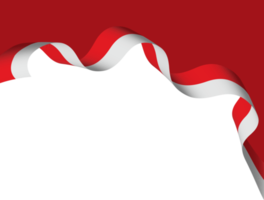 Indonesia flag border png
