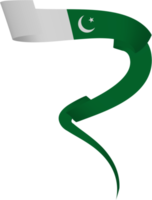 Pakistan flag ribbon png