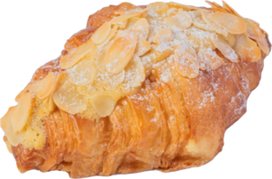 knipsel croissant brood op transparante achtergrond. png