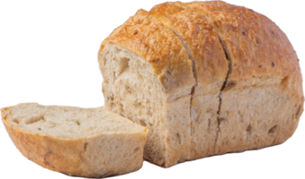 ritagliare il pane integrale su sfondo trasparente. png
