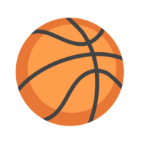 bola de basquete é equipamento esportivo arquivo png