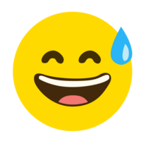 een beetje sorry emoji png-bestand png