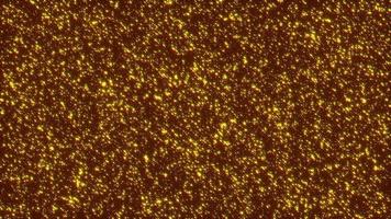 partículas de estrelas de brilho de loop movendo o fundo abstrato video