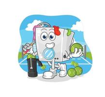 washing machine vector cartoon