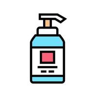 liquid cream for face color icon vector illustration