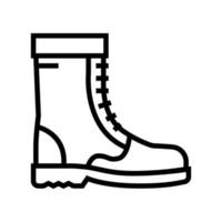 boot factory product line icon vector illustration