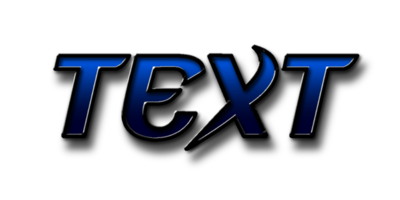 3d png-texteffekt, png-alfabet och nummer, 3d-texteffekt png