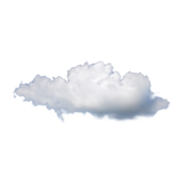 Simple sunny day cloud PNG image. Realistic cloud on a transparent background. Cloud on the sky.