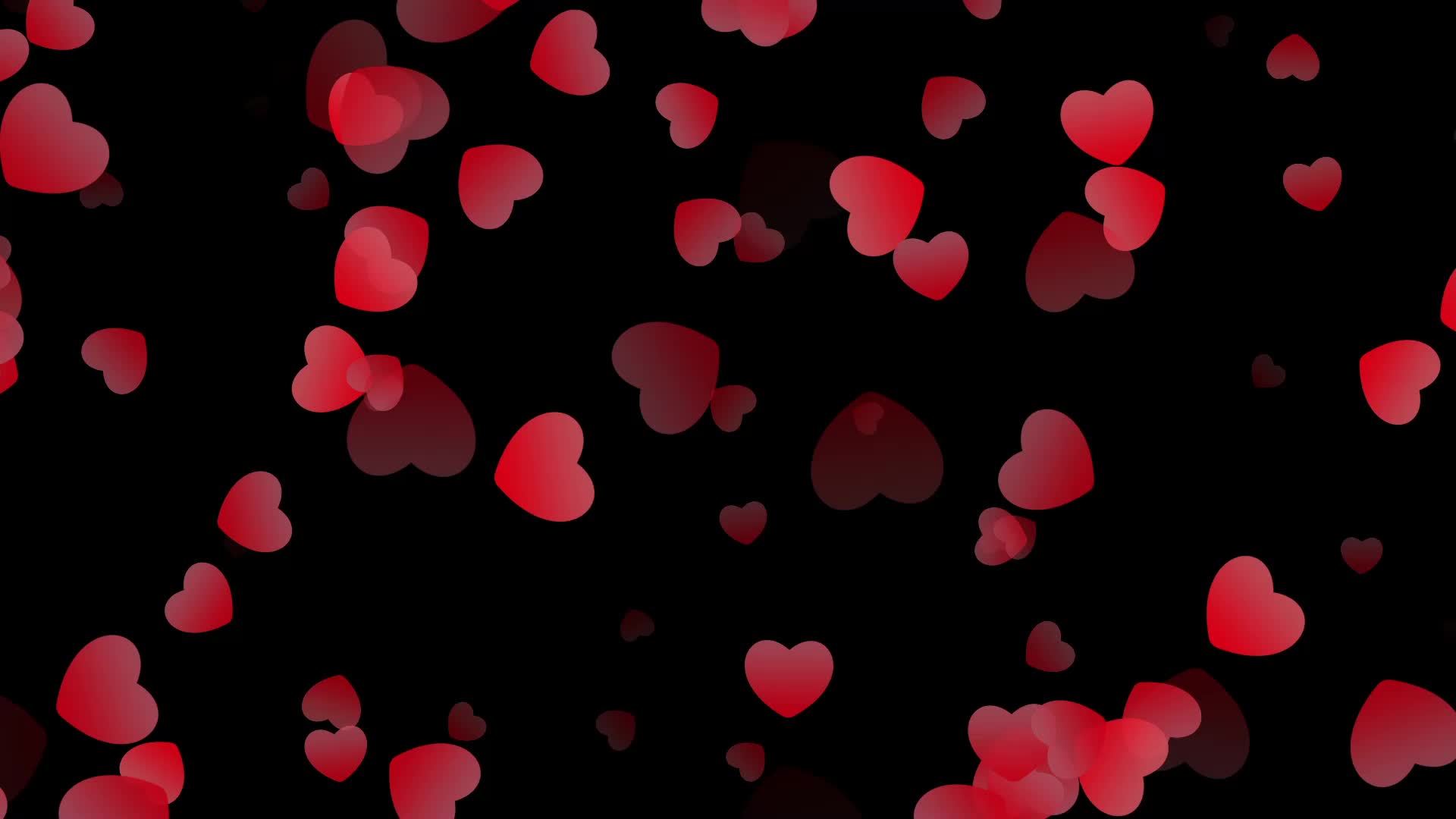 Overlay Effect Heart Stock Video Footage for Free Download