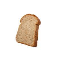 recorte de pão integral fatiado, arquivo png