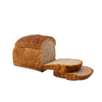 ritaglio di pane integrale a fette, file png