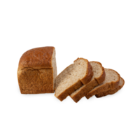 corte de pan integral en rodajas, archivo png